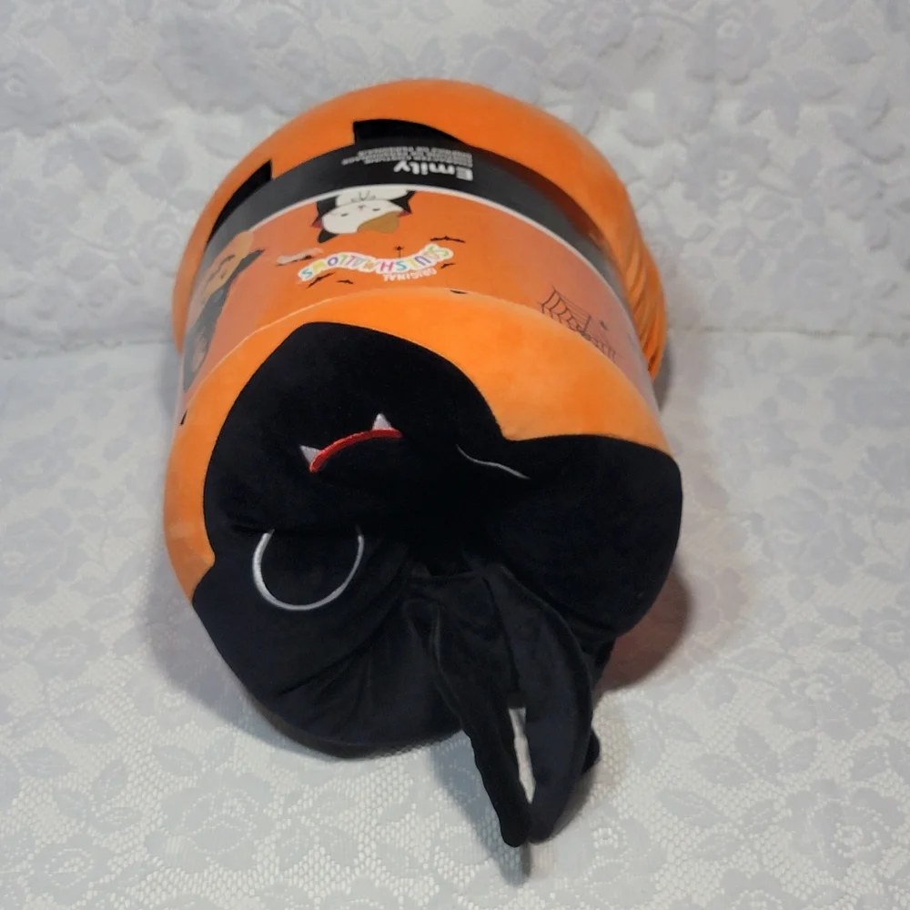 Original Squishmallows Emily Bat Pumpkin Halloween Plush Wearable Costume 6+ OS